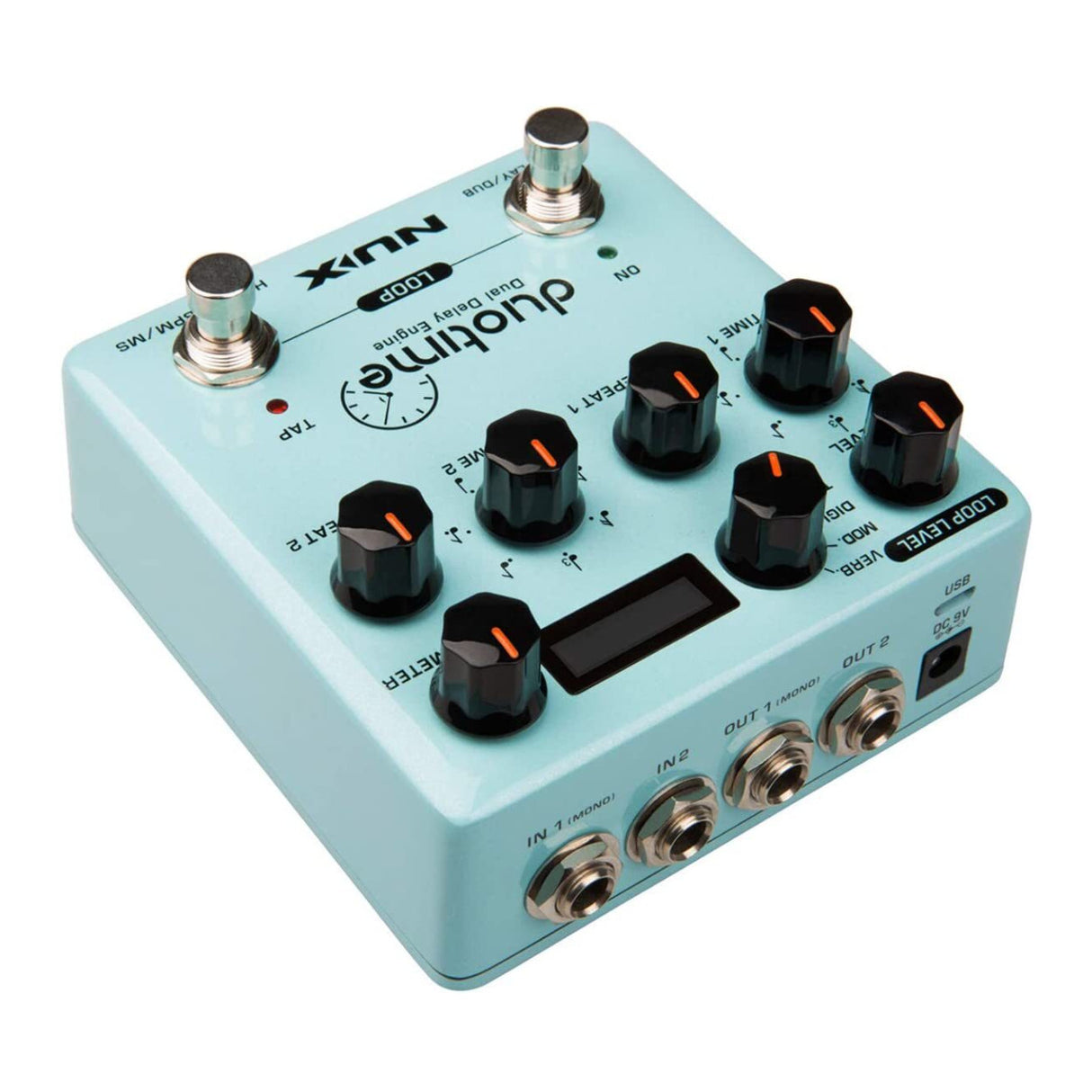 NuX Duotime Stereo Delay Pedal