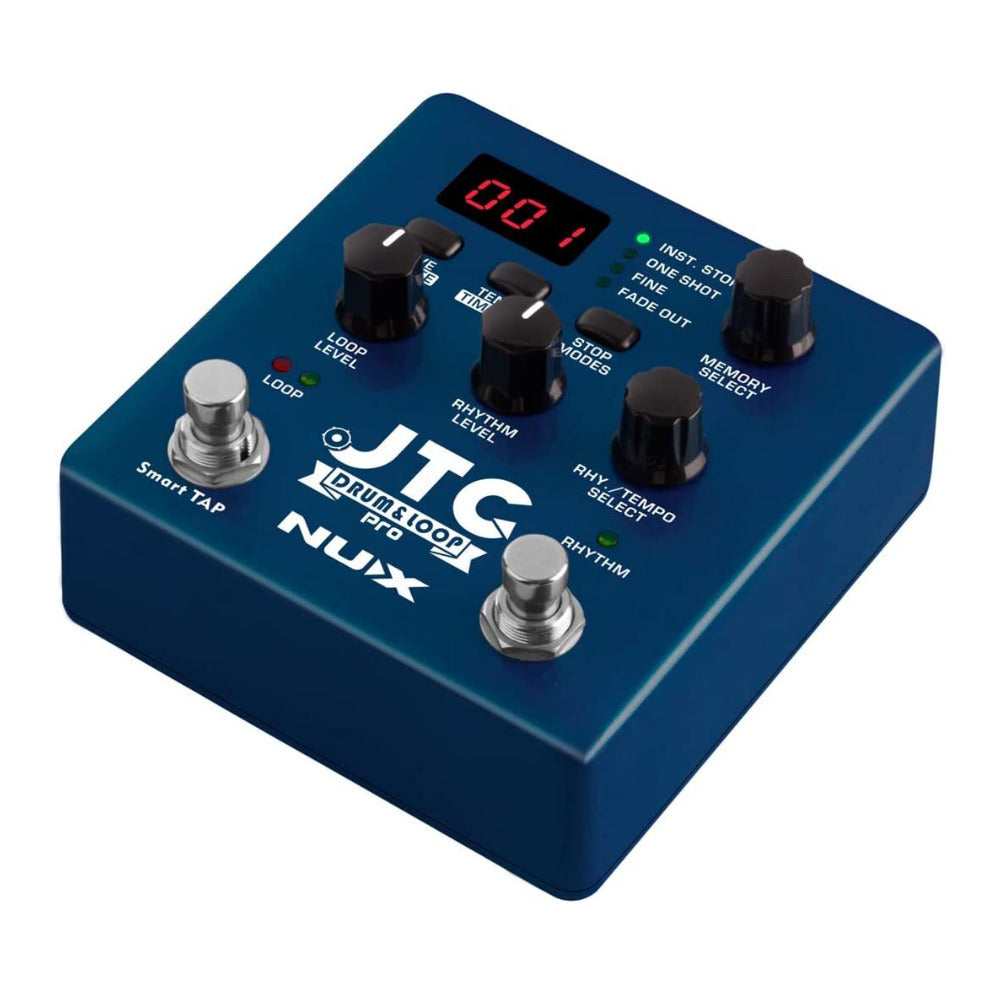 NuX JTC Drum and Loop Pro Dual Switch Looper Pedal