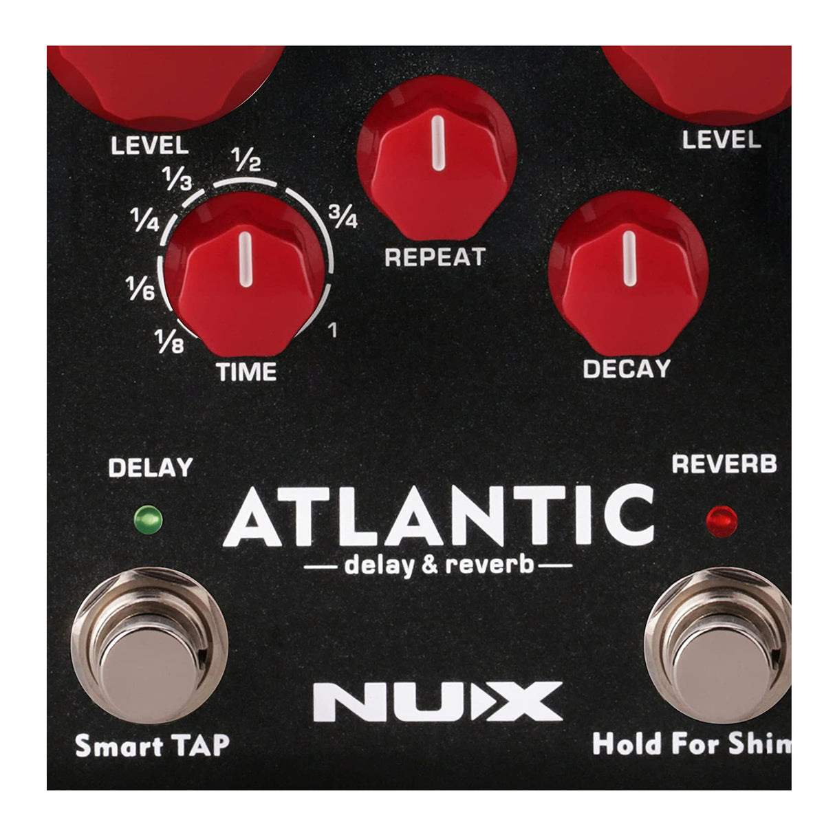 NuX NDR-5 Atlantic Delay Reverb Guitar Effect Pedal