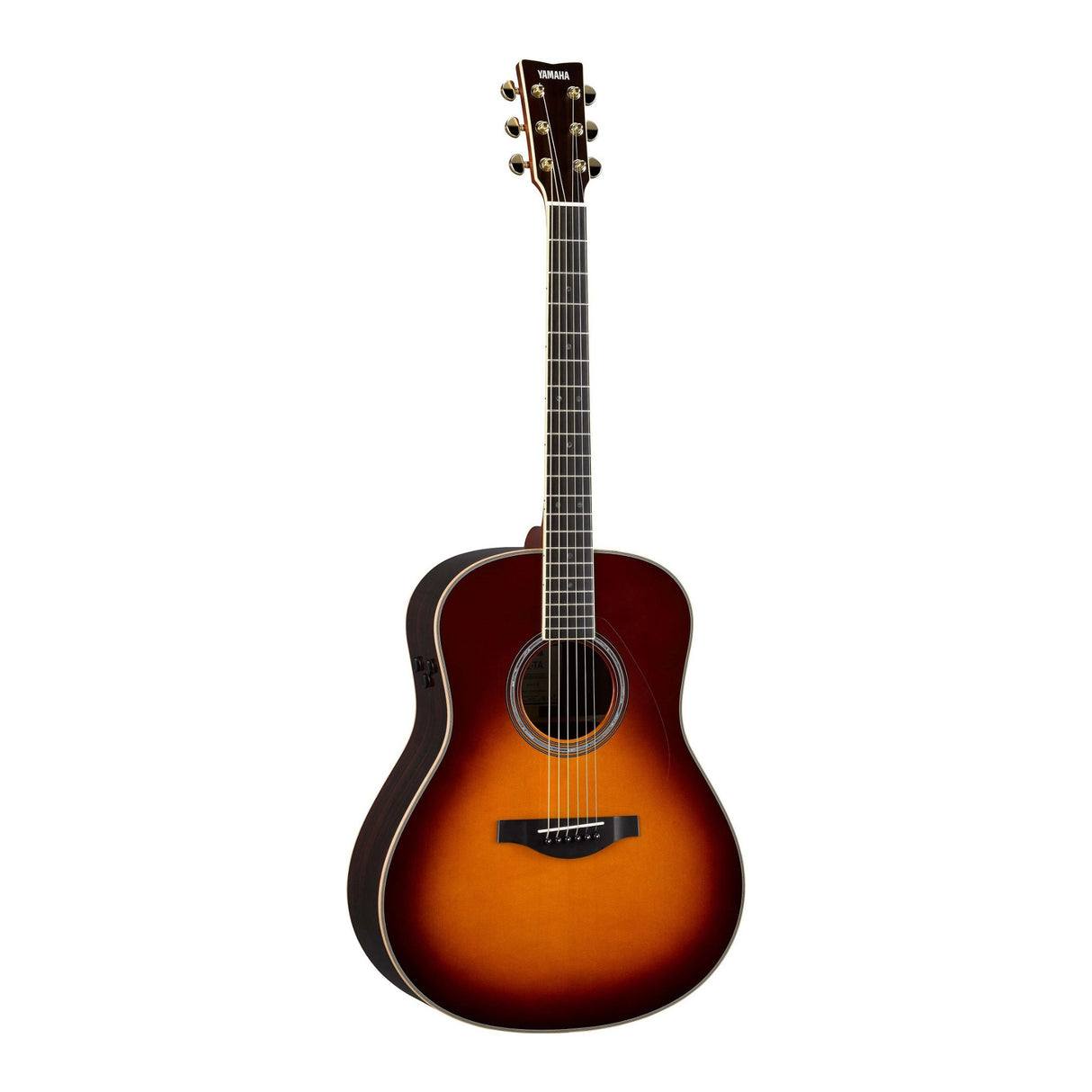 Yamaha LL-TA TransAcoustic Dreadnought 6-String Guitar (Brown Sunburst)