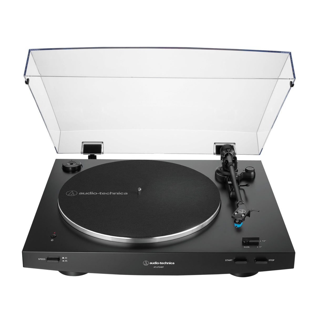 Audio Technica AT-LP3xBT Automatic Wireless Belt-Drive Turntable (Black) Bundle