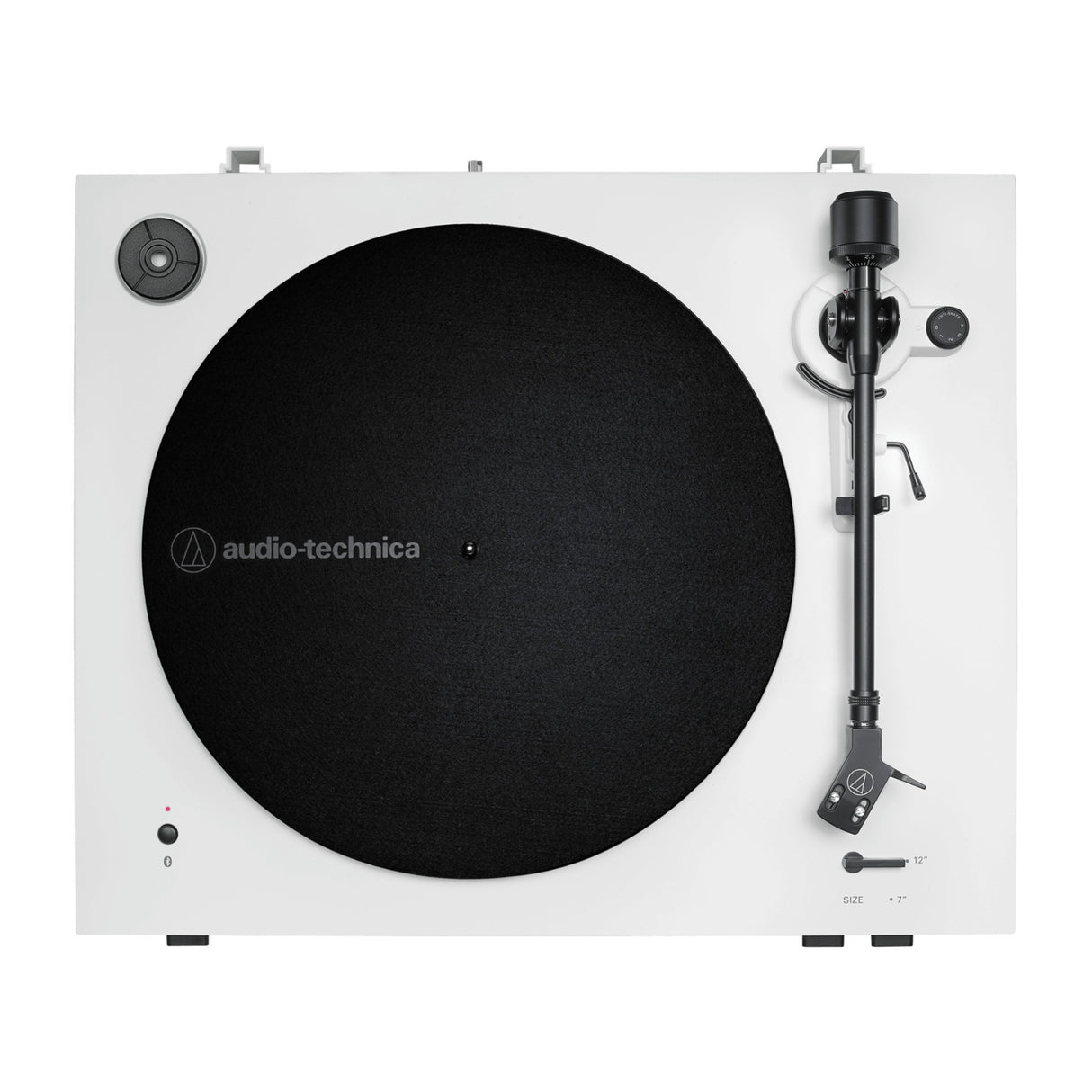 Audio Technica AT-LP3xBT Automatic Wireless Belt-Drive Turntable (White) Bundle