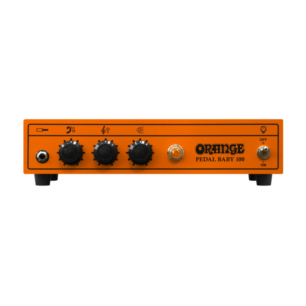 Orange Amps Pedal Baby 100 Guitar Amplifier with Open Back Cabinet and Cables