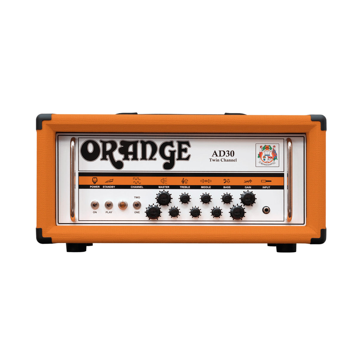 Orange Amps AD30HTC 30W Tube Amp Head with 120W 2x12-Inch Open Back Cabinet