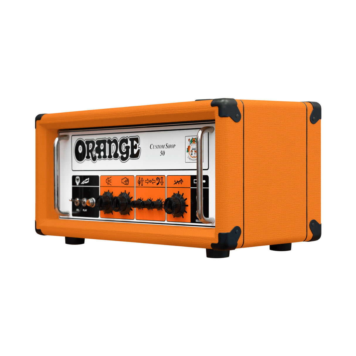 Orange Amps CS50 Custom Shop 50W Tube Amp Head with 2x12-Inch Open Back Cabinet