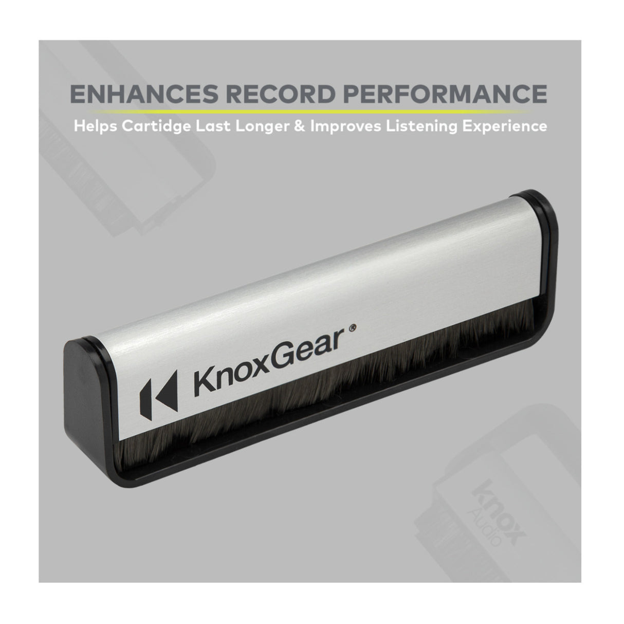 Knox Gear Vinyl Carbon Fiber Anti-Static Record Brush