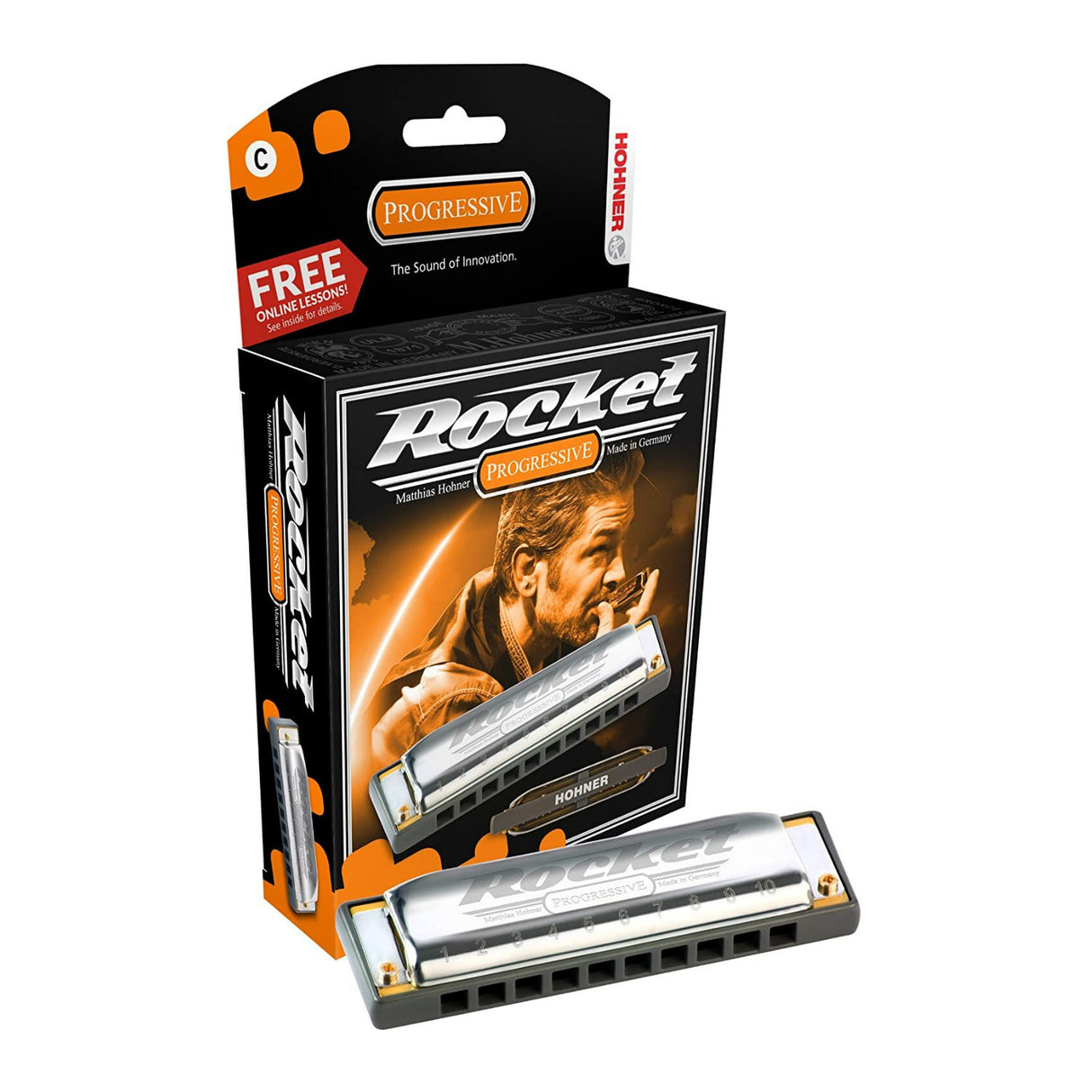 Hohner M2013BXG Rocket Harmonica