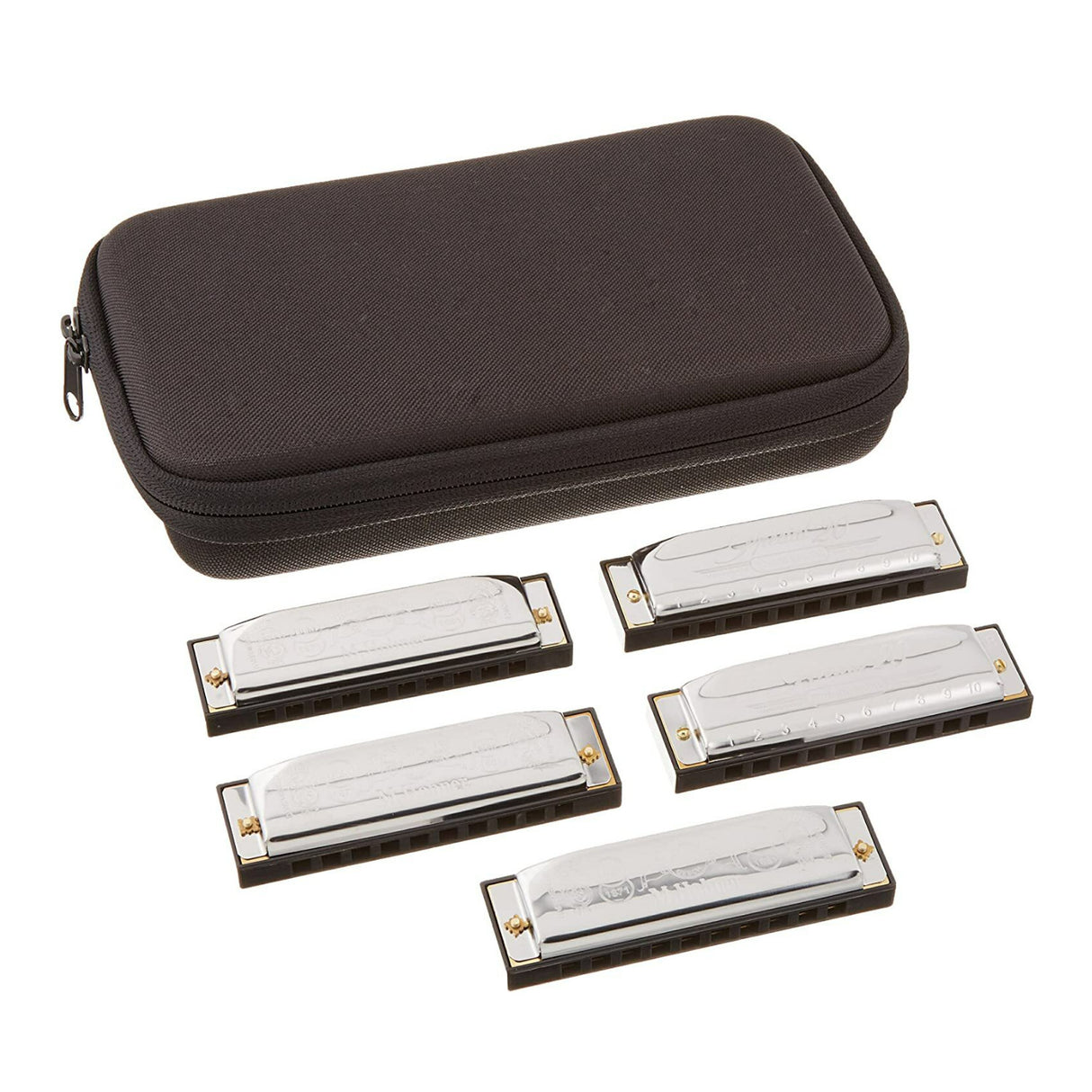 Hohner Special 20 5-Piece Harmonica Bundle with Case