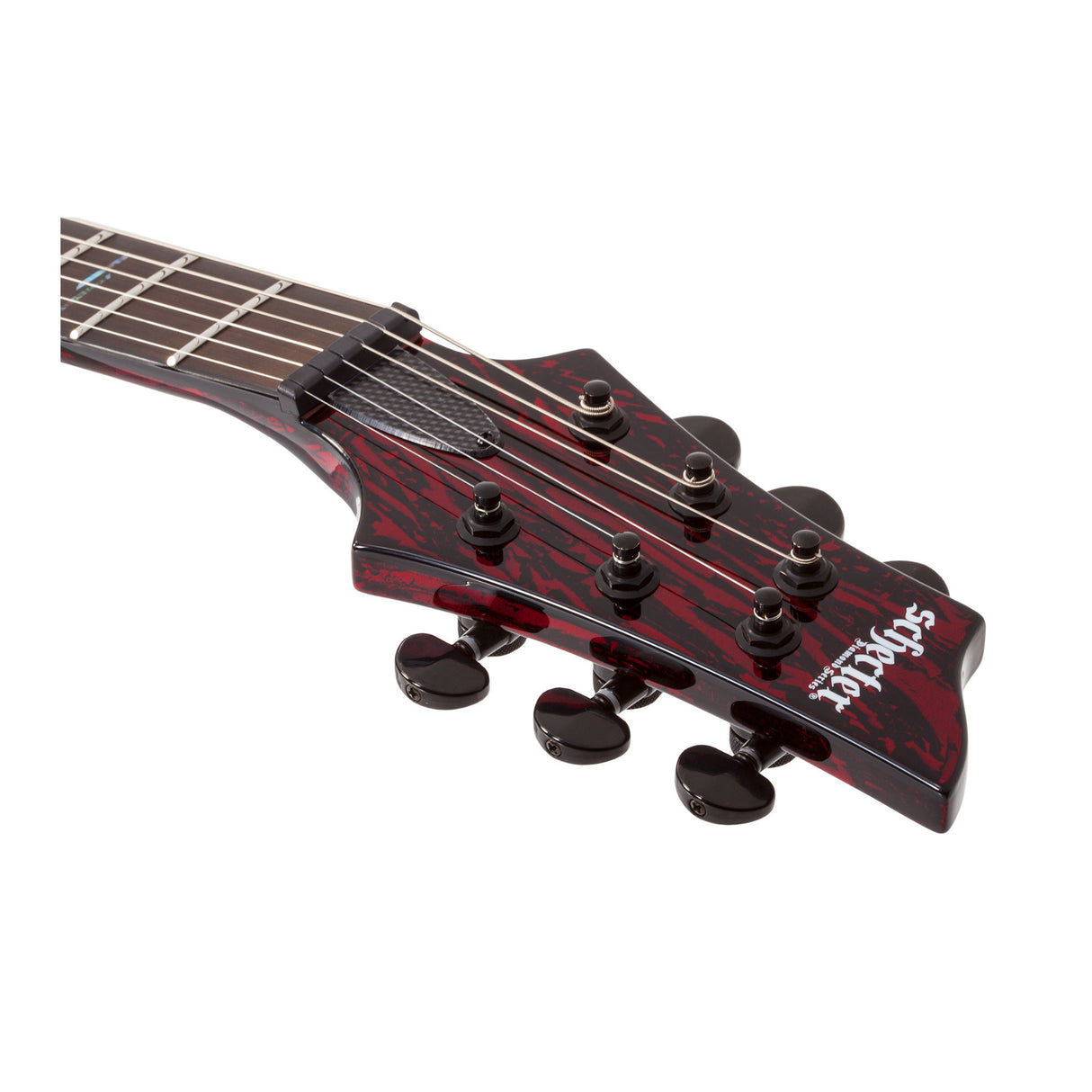 Schecter C-1 Silver Mountain 6-String Right-Hand Electric Guitar Bundle