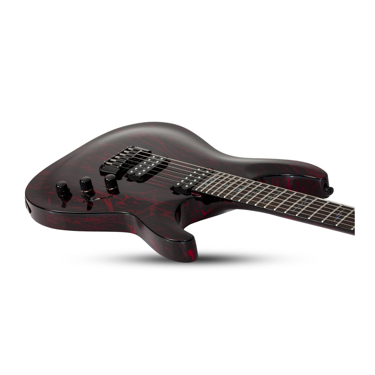 Schecter C-1 Silver Mountain 6-String Right-Hand Electric Guitar Bundle