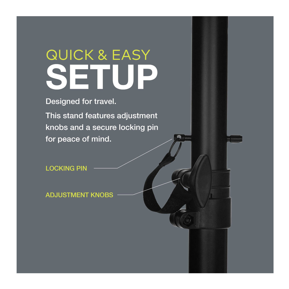 Knox Gear Tripod Speaker Stand