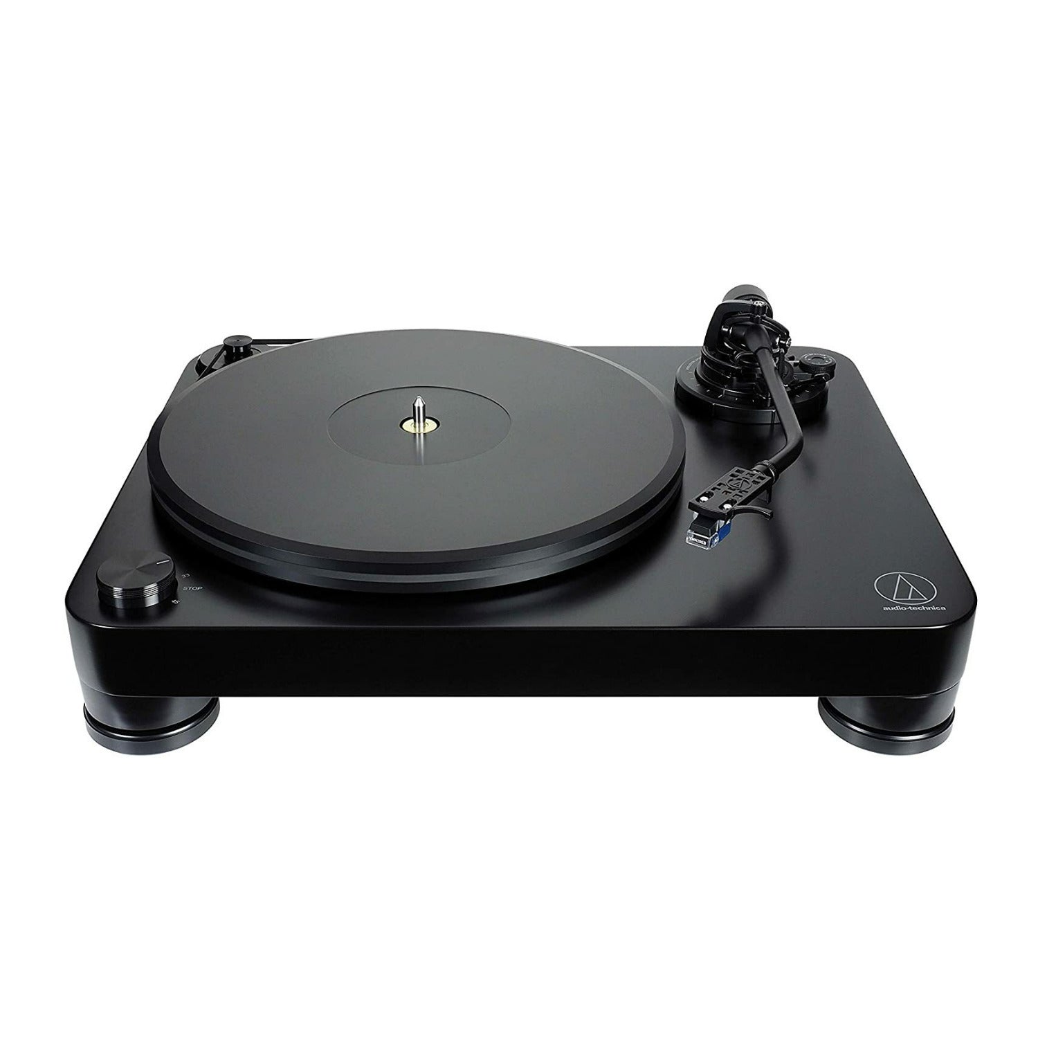 Audio-Technica AT-LP7 Fully Manual Belt-Drive Turntable with Speakers Bundle