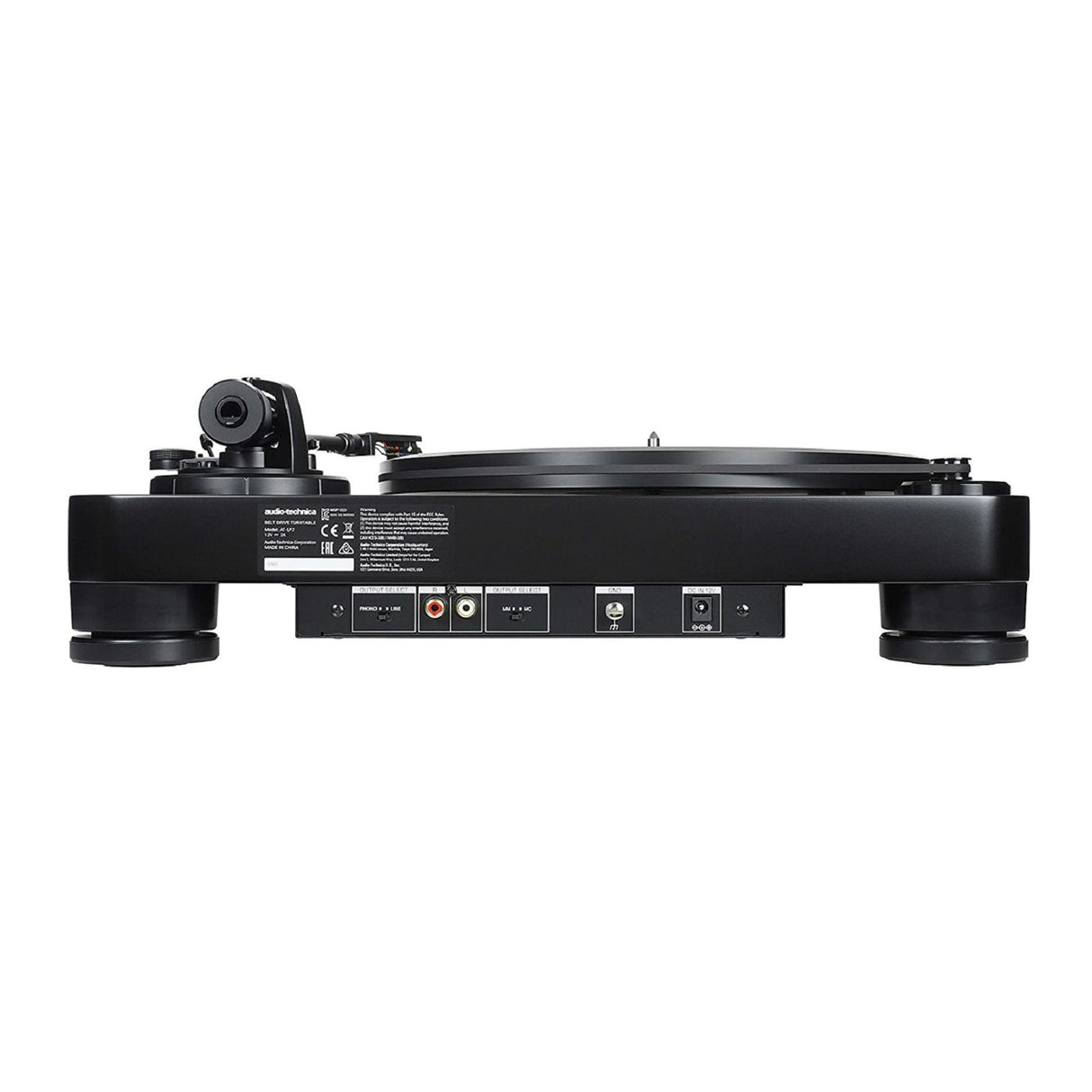 Audio-Technica AT-LP7 Fully Manual Belt-Drive Turntable with Speakers Bundle
