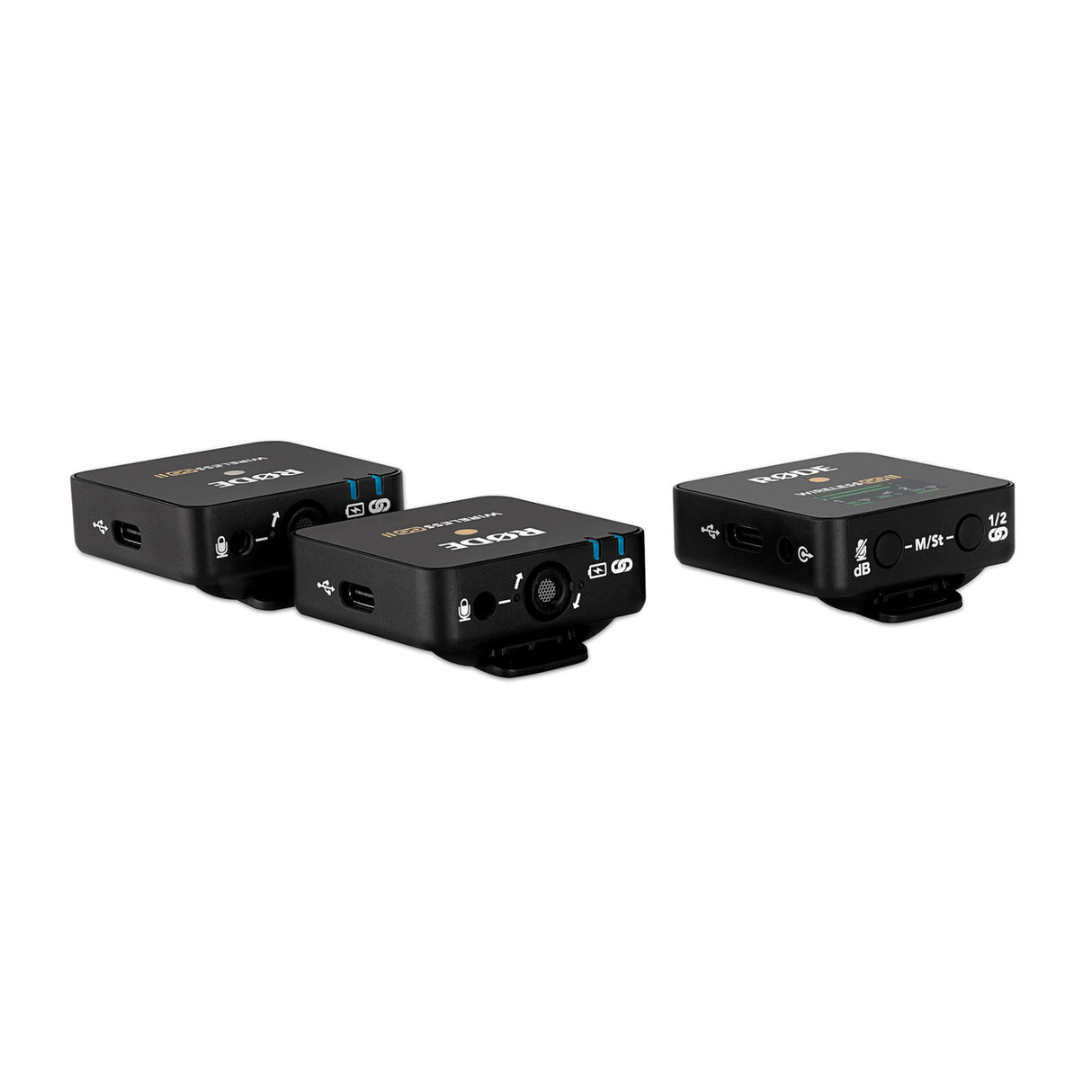 Rode Microphones Wireless GO II Dual Channel Microphone System with Mic (Pair)