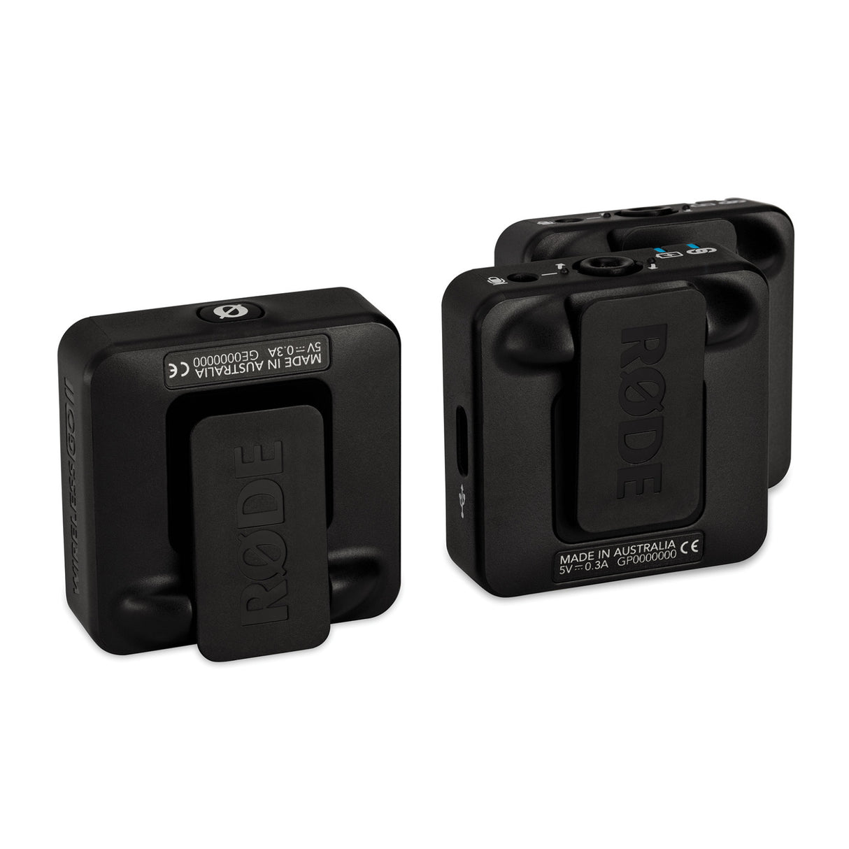 Rode Microphones Wireless GO II Dual Channel Microphone System with Mic (Pair)