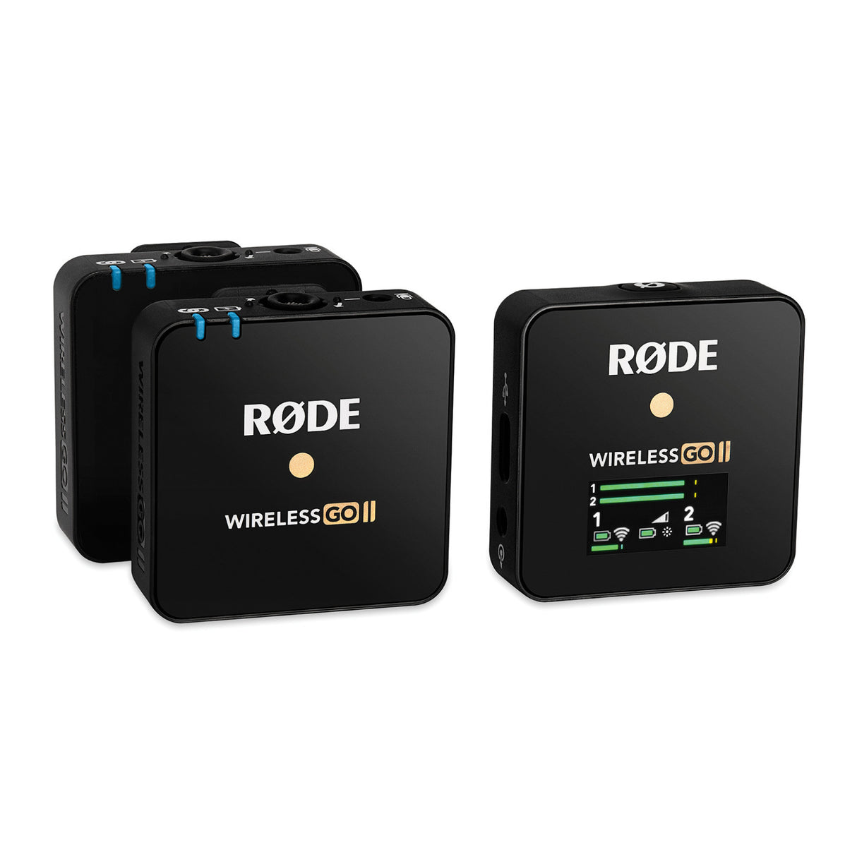 Rode Microphones Wireless GO II Dual Channel Microphone System with Mic (Pair)