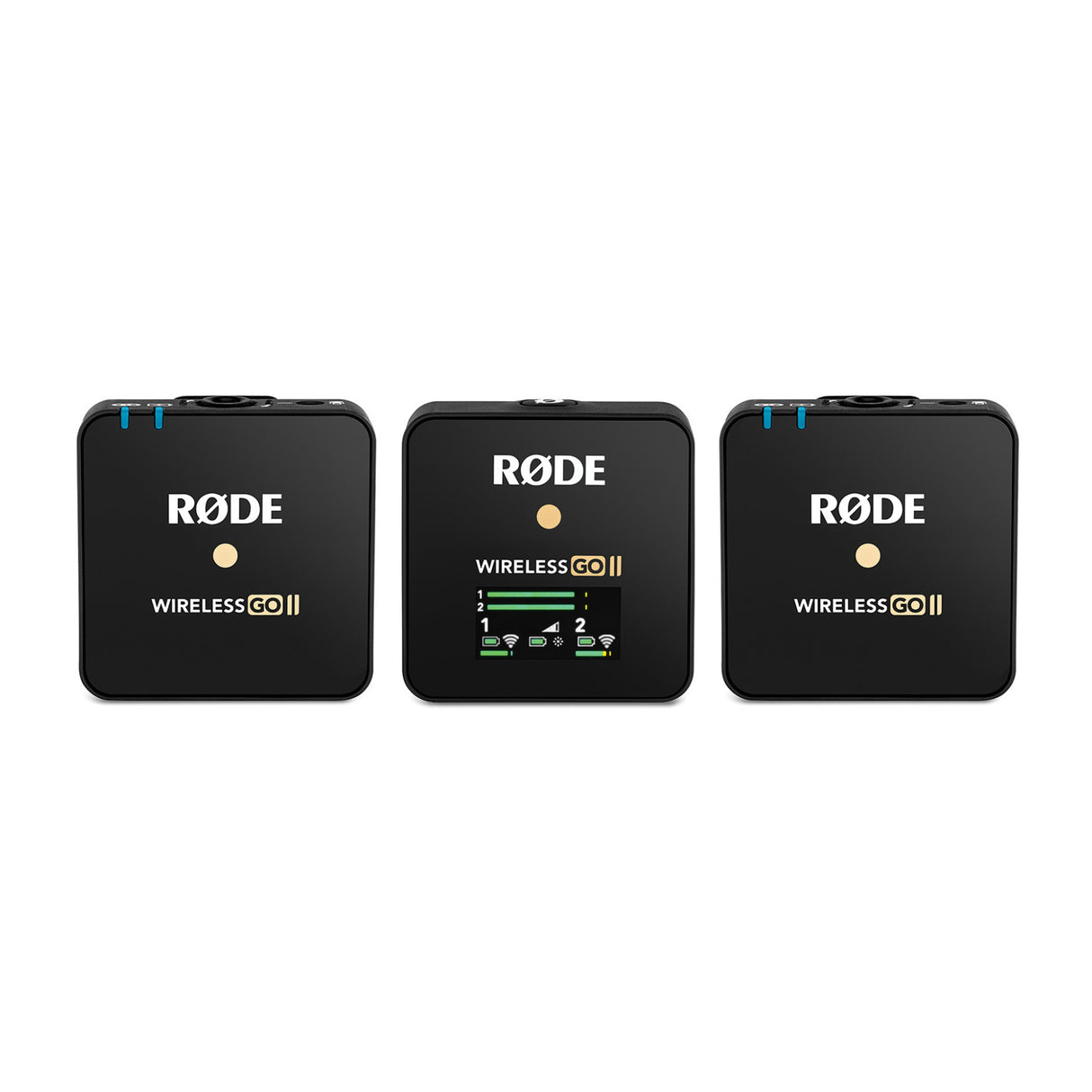 Rode Microphones Wireless GO II Dual Channel Microphone System with Mic (Pair)
