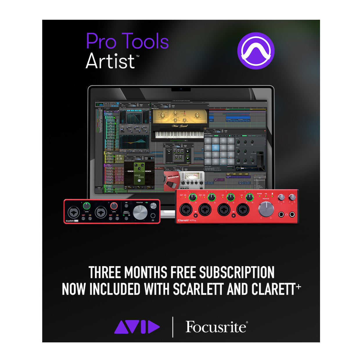 Focusrite Scarlett OctoPre 8-Channel Mic Pre Expansion with Cables Bundle