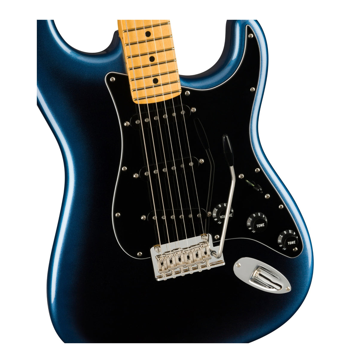 Fender American Professional II Stratocaster Electric Guitar (Maple, Dark Night)