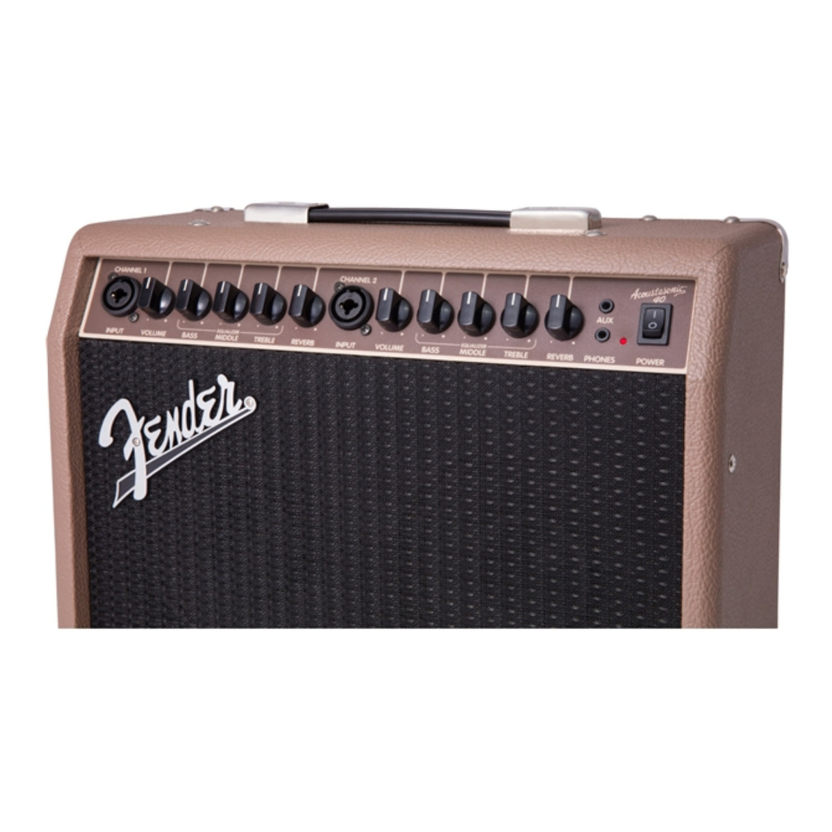 Fender Acoustasonic 40 Acoustic-Electric Guitar Amplifier(120V, Brown and Wheat)