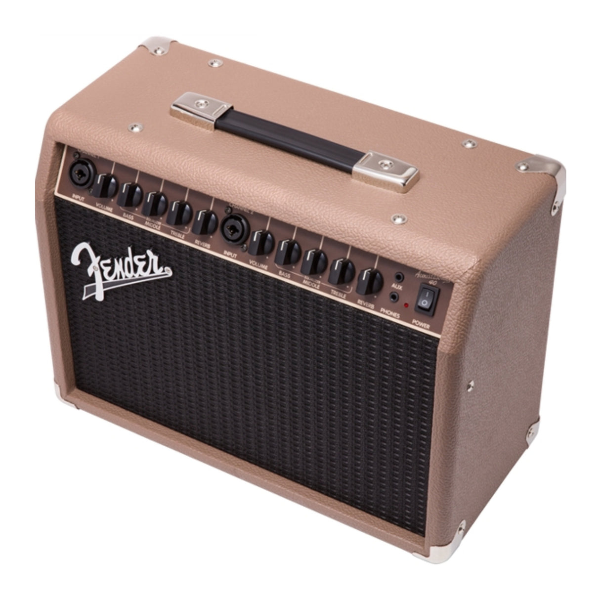 Fender Acoustasonic 40 Acoustic-Electric Guitar Amplifier(120V, Brown and Wheat)