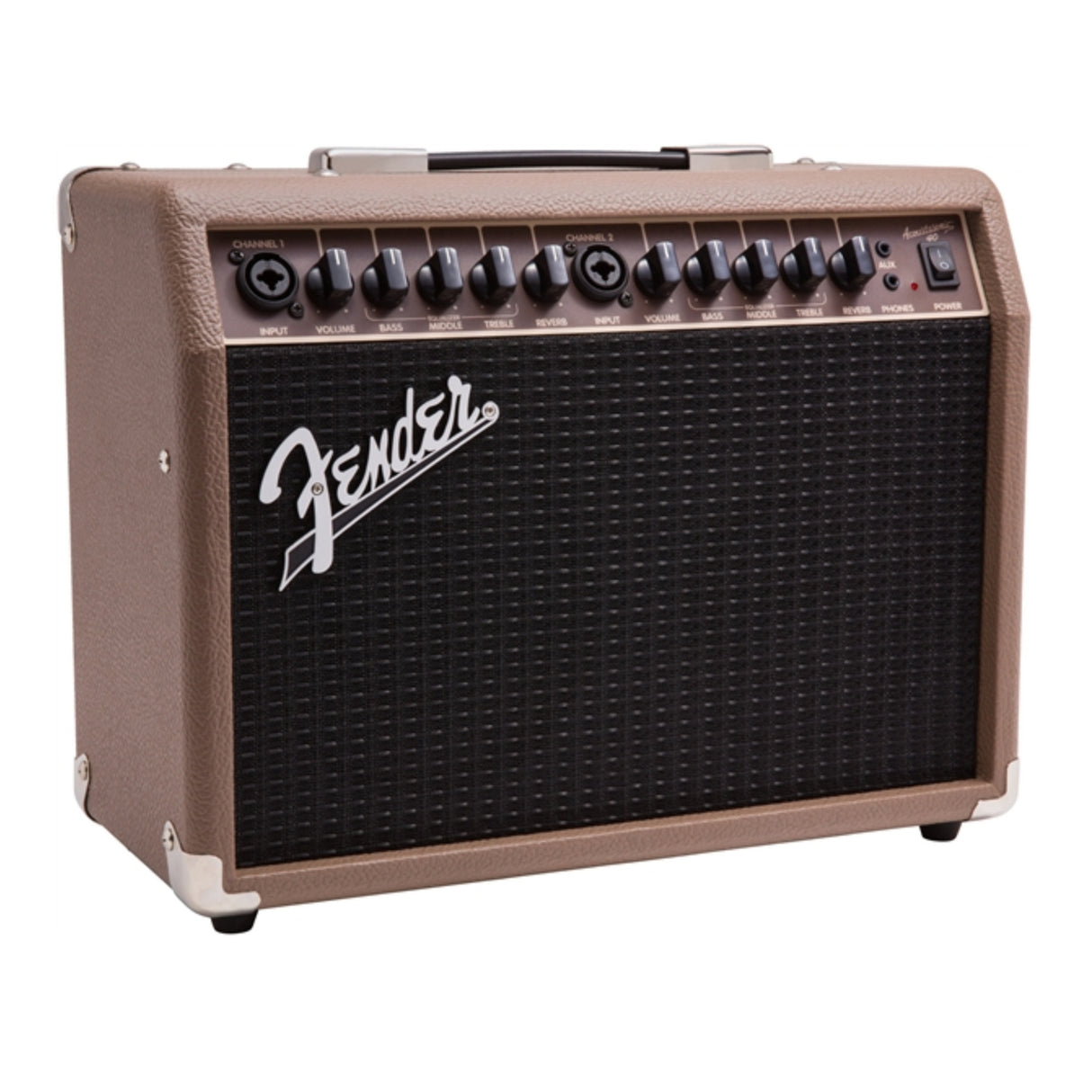 Fender Acoustasonic 40 Acoustic-Electric Guitar Amplifier(120V, Brown and Wheat)