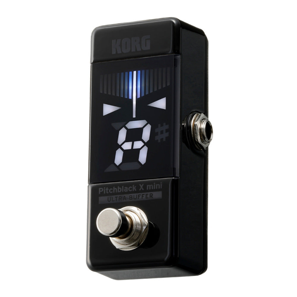 Korg PBX Pitchblack X Mini Ultra Buffer Pedal Tuner