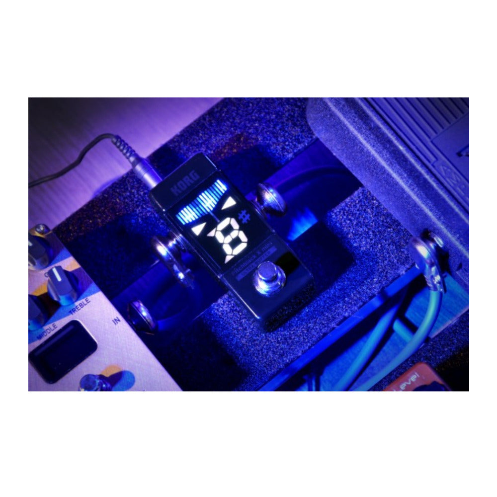 Korg PBX Pitchblack X Mini Ultra Buffer Pedal Tuner