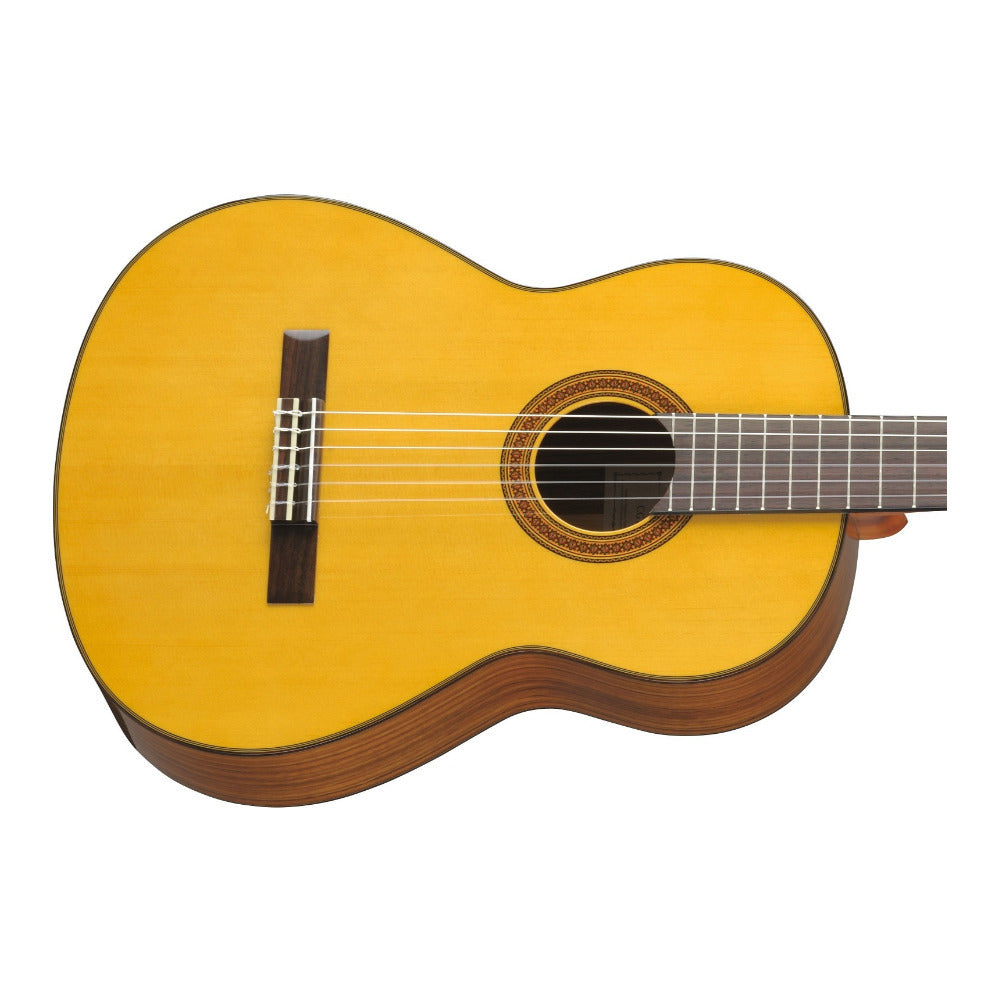 Yamaha CG122MSH 6-String Classical Guitar Spruce Top Lower Action