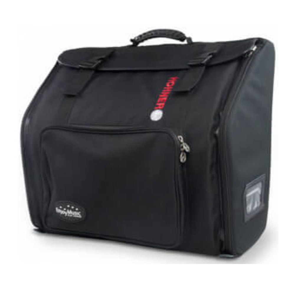 Hohner Compadre FBbEb Musica Tipica Series Accordion with Gig Bag (Orange)