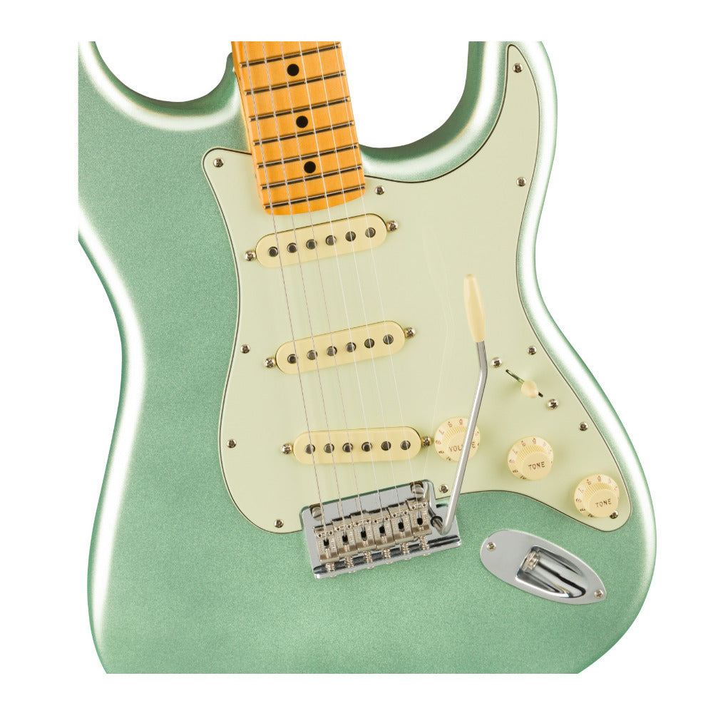 Fender American Professional II Stratocaster Electric Guitar (Mystic Surf Green)