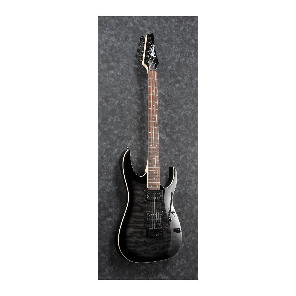 Ibanez GRGA 6-String Electric Guitar (Right Hand, Transparent Black Sunburst)