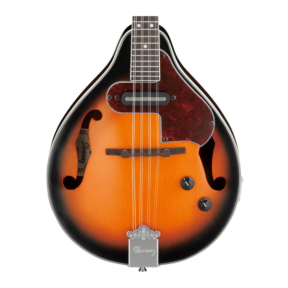 Ibanez M510E A-Style Mandolin Acoustic-Electric Guitar (Brown Sunburst)
