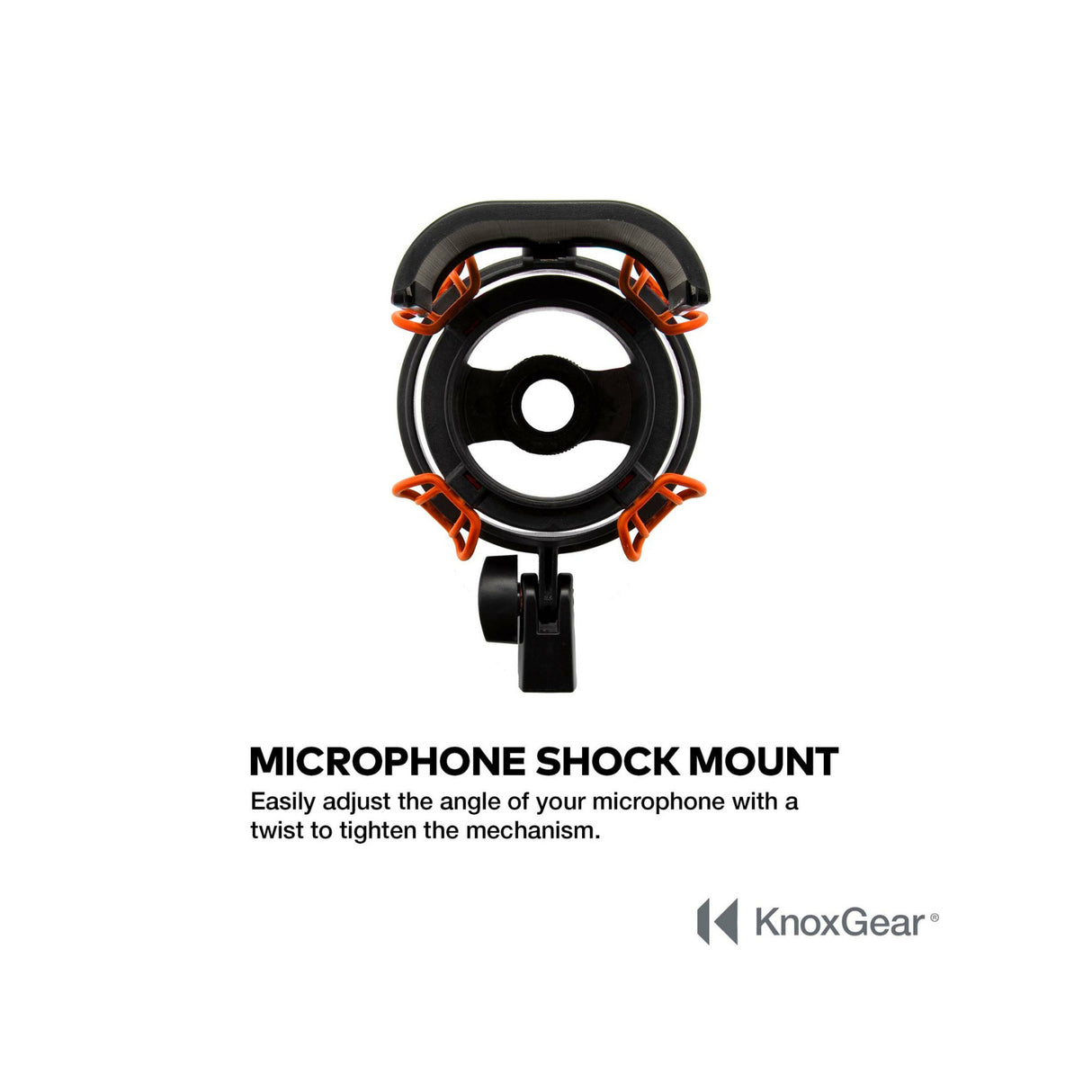 Knox Gear Microphone Shock Mount and Detachable Pop Filter