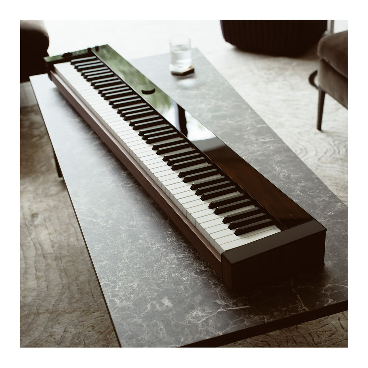 Casio PX-S6000 Privia 88-Key Digital Piano, 350 Built-In Tones (Black)