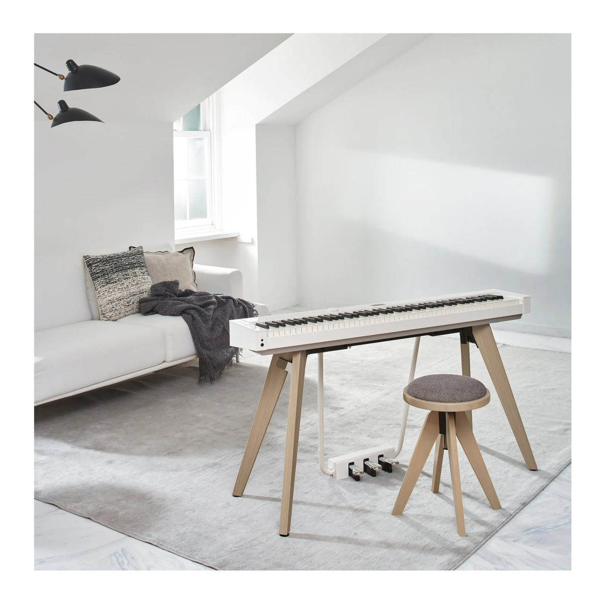 Casio Privia PX-S7000 88-Key Digital Piano (White)