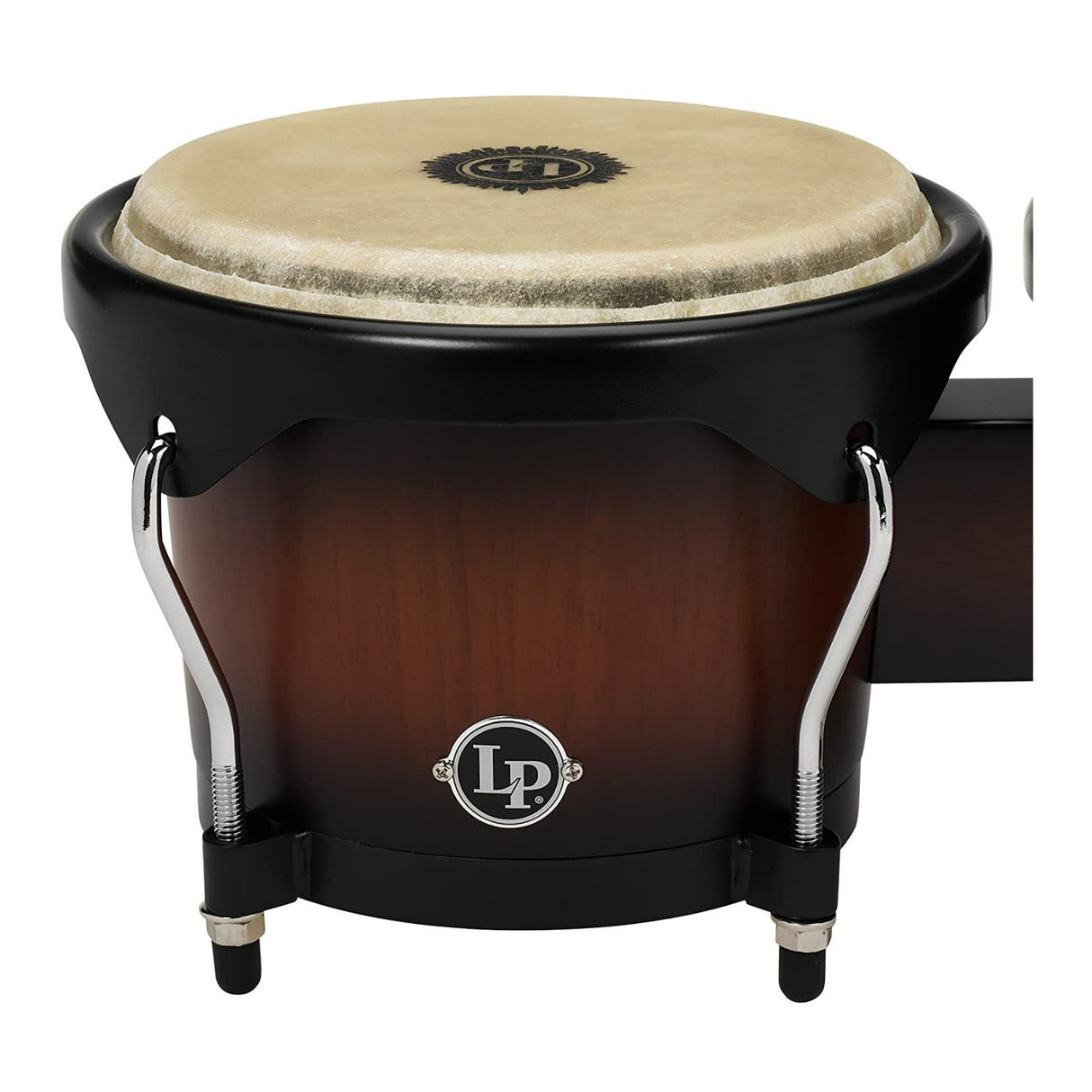 Latin Percussion City Series LP601NYVSB Satin Finish Bongos (Vintage Sunburst)