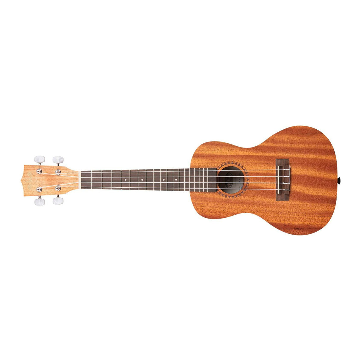Kala KA-15C Satin Mahogany 4-String 18-Frets Concert Ukulele (Brown)