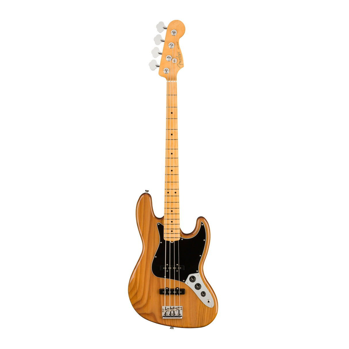 Fender American Professional II Jazz Bass 4-String Guitar (Roasted Pine)