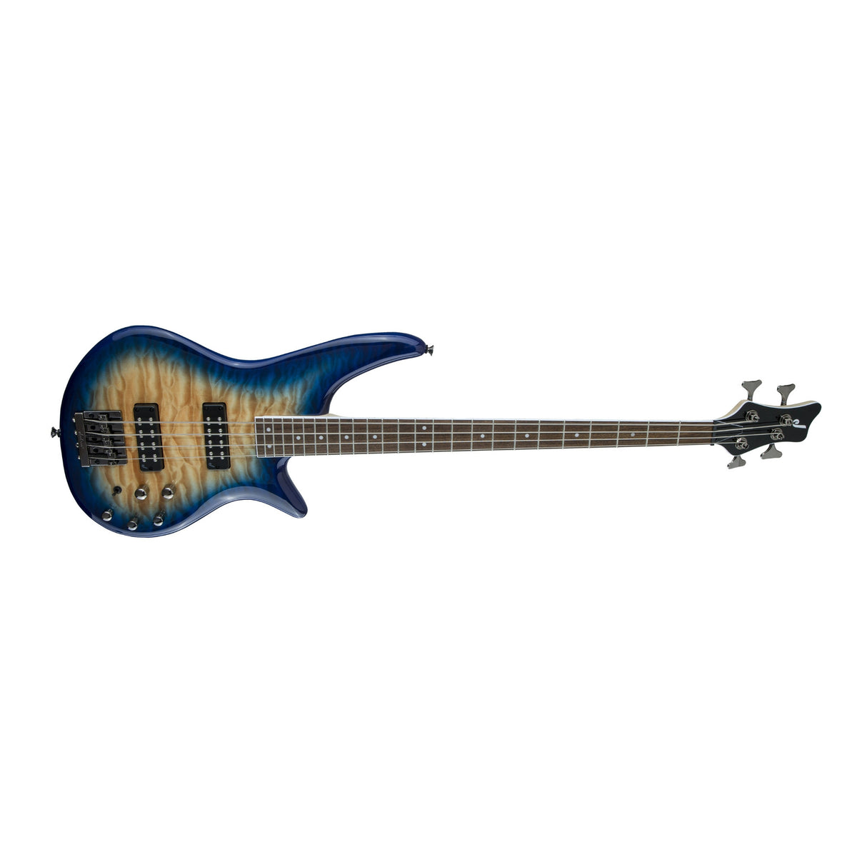 Jackson JS Series Spectra Bass JS3Q 4-String Electric Guitar (Amber Blue Burst)