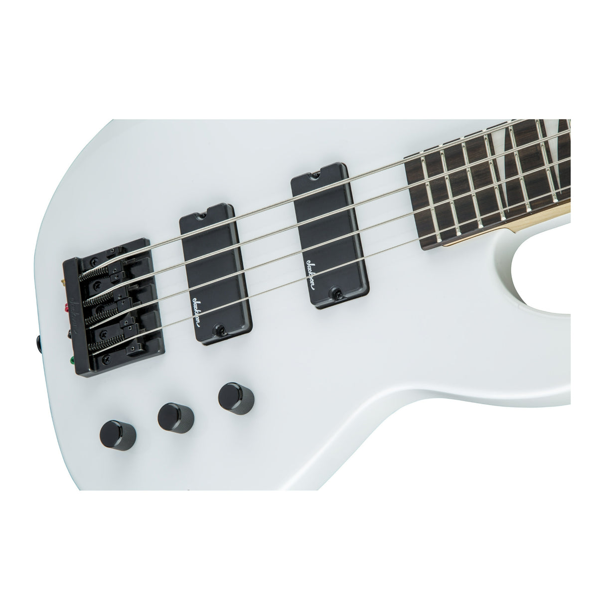 Jackson JS Series Concert Bass JS2 4-String Electric Bass Guitar (Snow White)