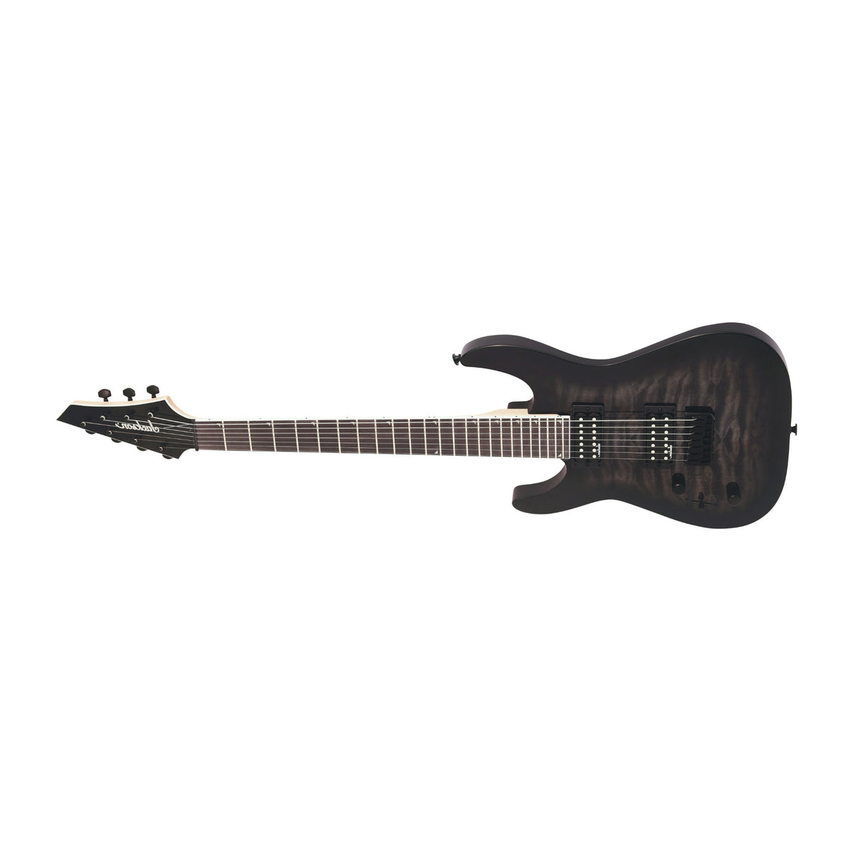 Jackson JS Series Dinky Arch Top 7-String JS22Q-7 DKA HT Electric Guitar (Black)