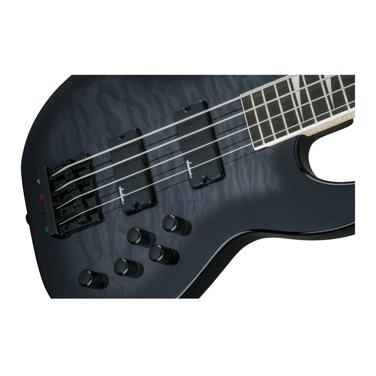 Jackson JS Series Concert Bass JS3Q 4-String Electric Guitar (Black Burst)