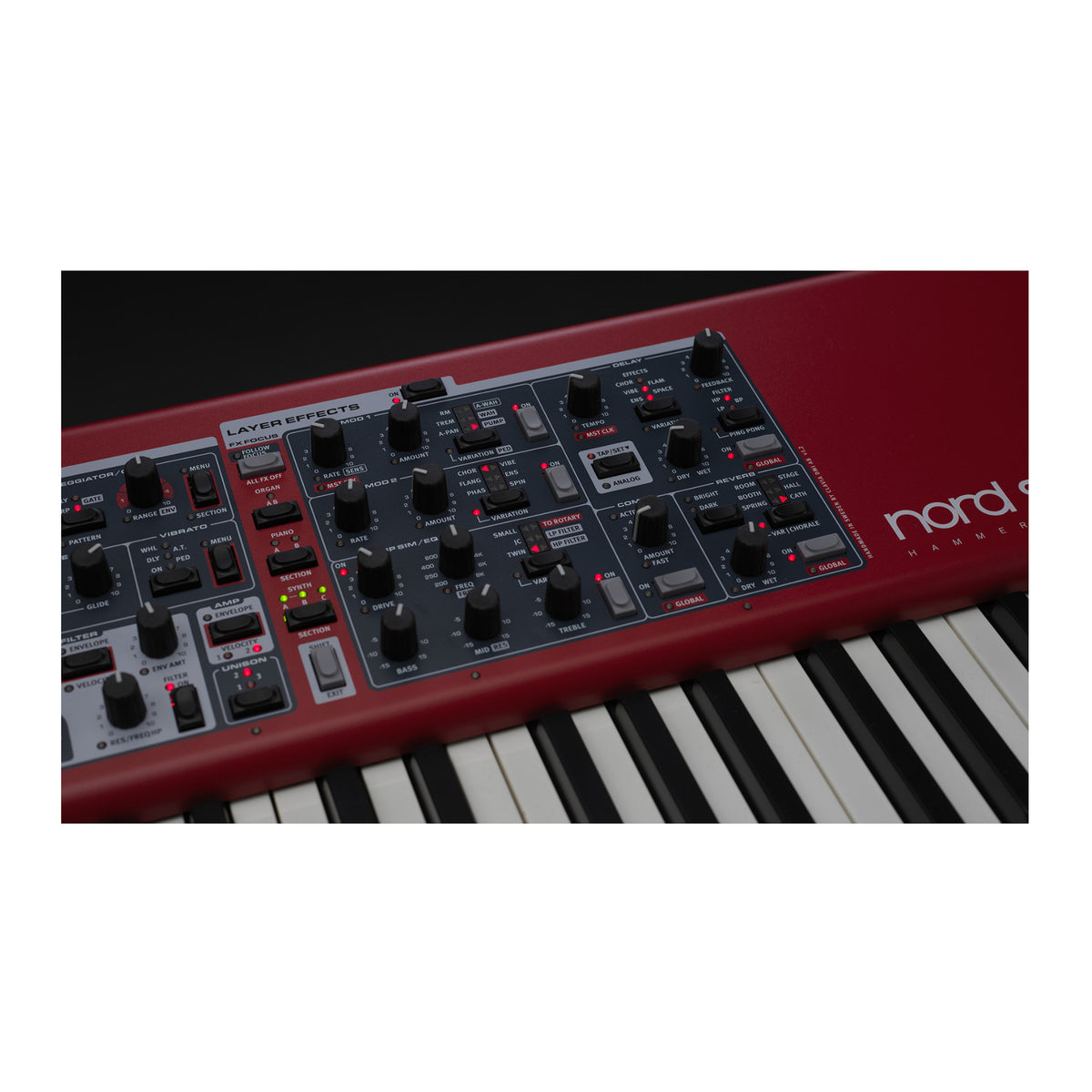 Nord Stage 4 88 Key Fully Weighted Keyboard with Triple Sensor Keybed