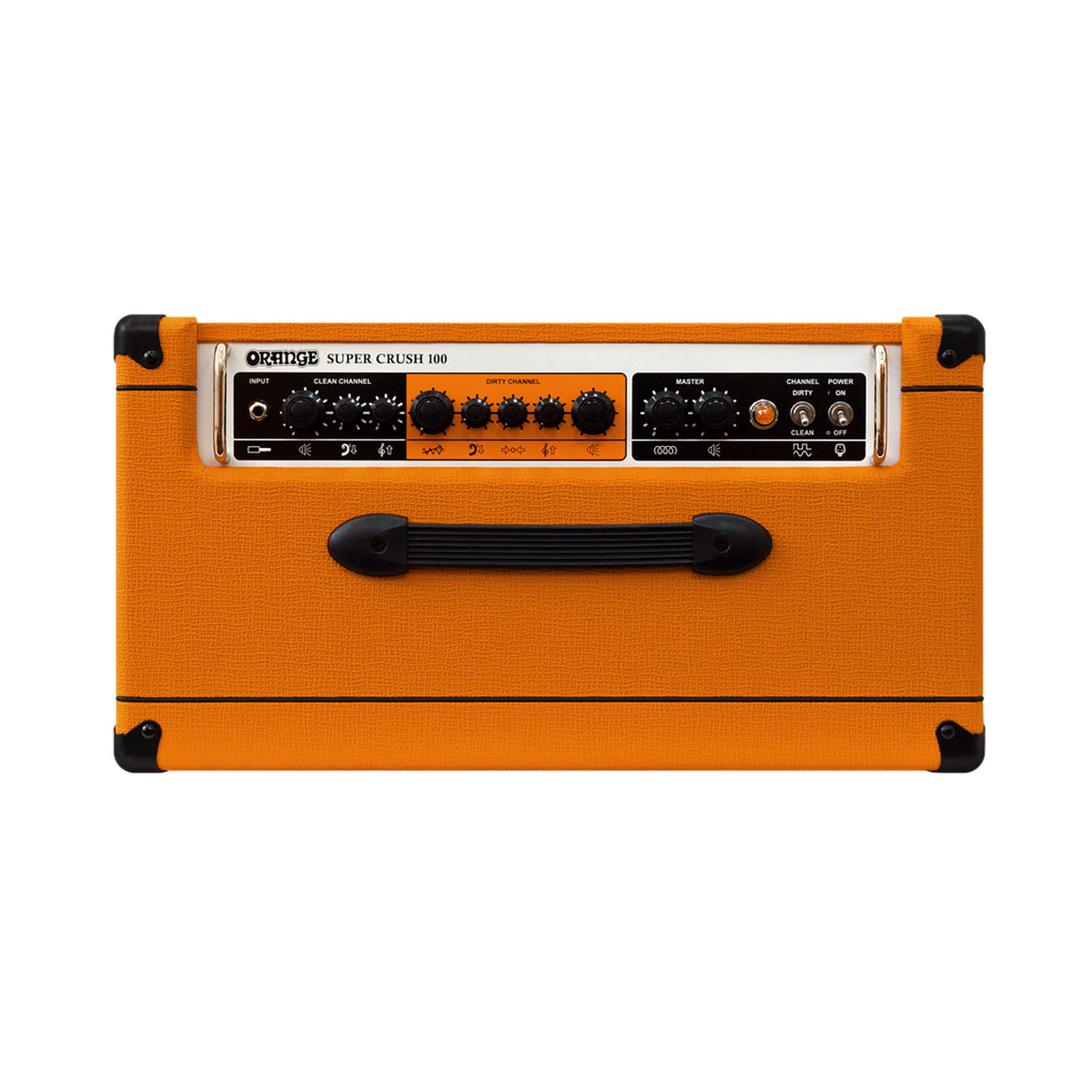 Orange Amps Super Crush 100W Guitar Amplifier Head Combo, Digital Reverb Module