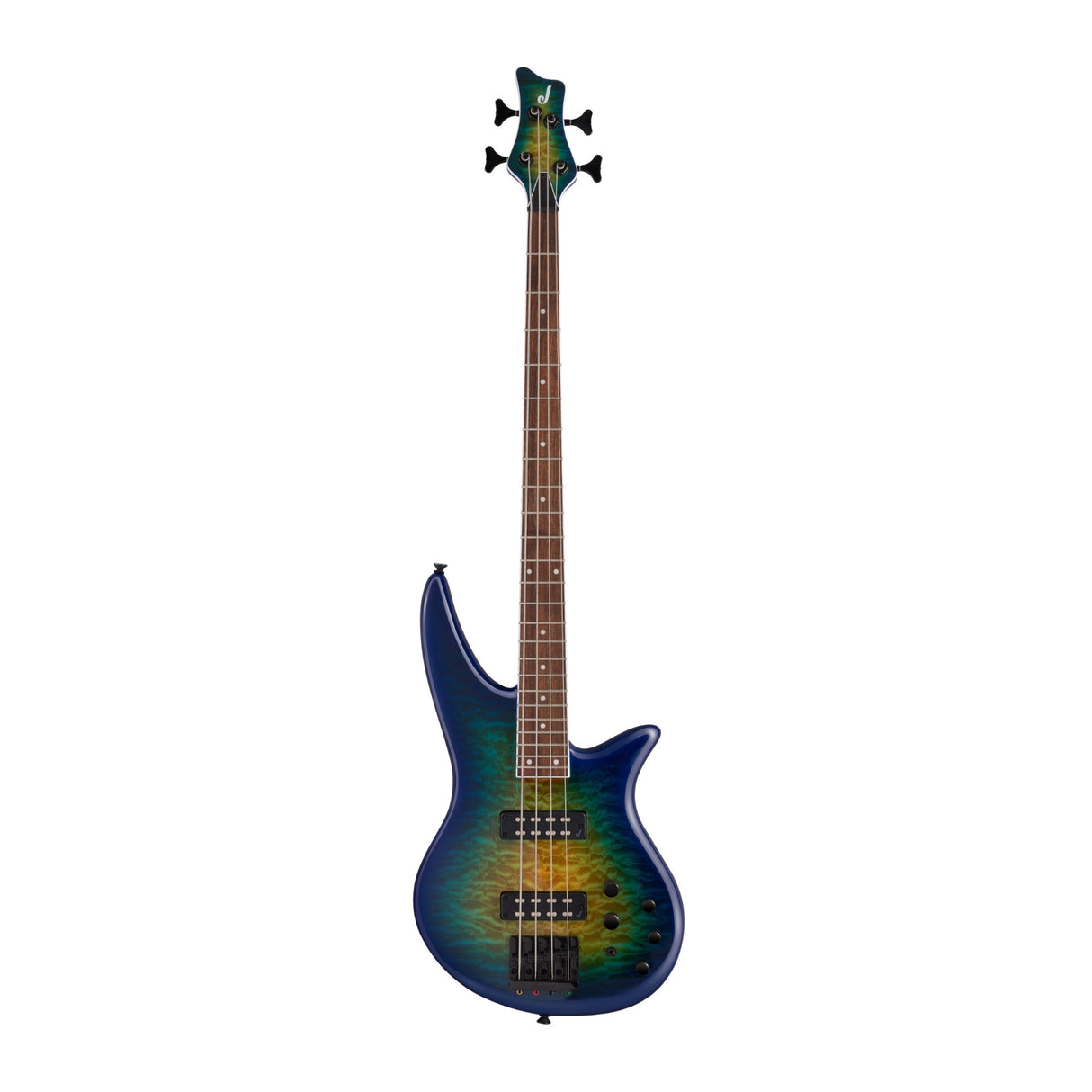 Jackson X Series Spectra Bass SBXQ IV 4-String Electric Guitar(Amber Blue Burst)