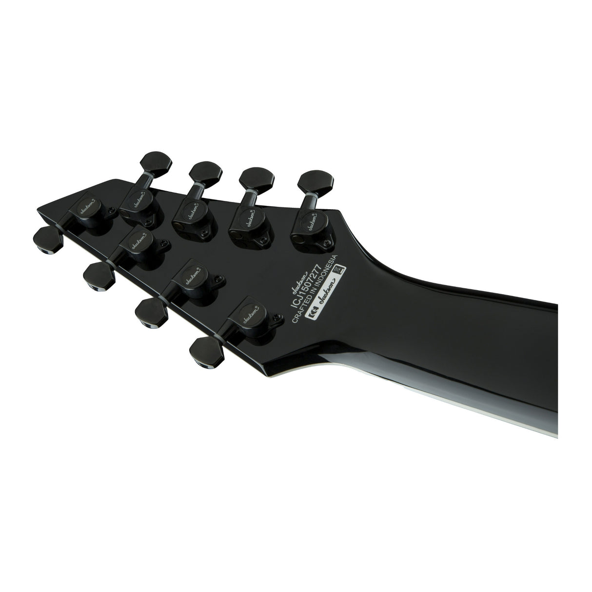 Jackson X Series Soloist Arch Top SLAT8 MS 8-String Electric Guitar (Black)