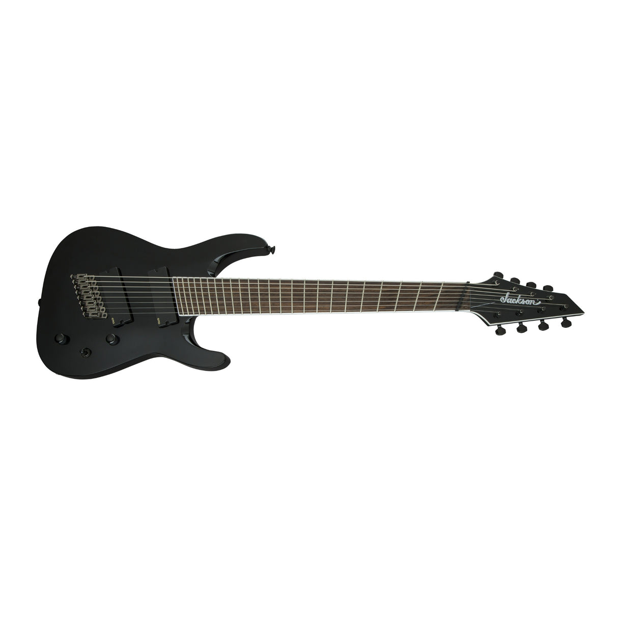 Jackson X Series Soloist Arch Top SLAT8 MS 8-String Electric Guitar (Black)