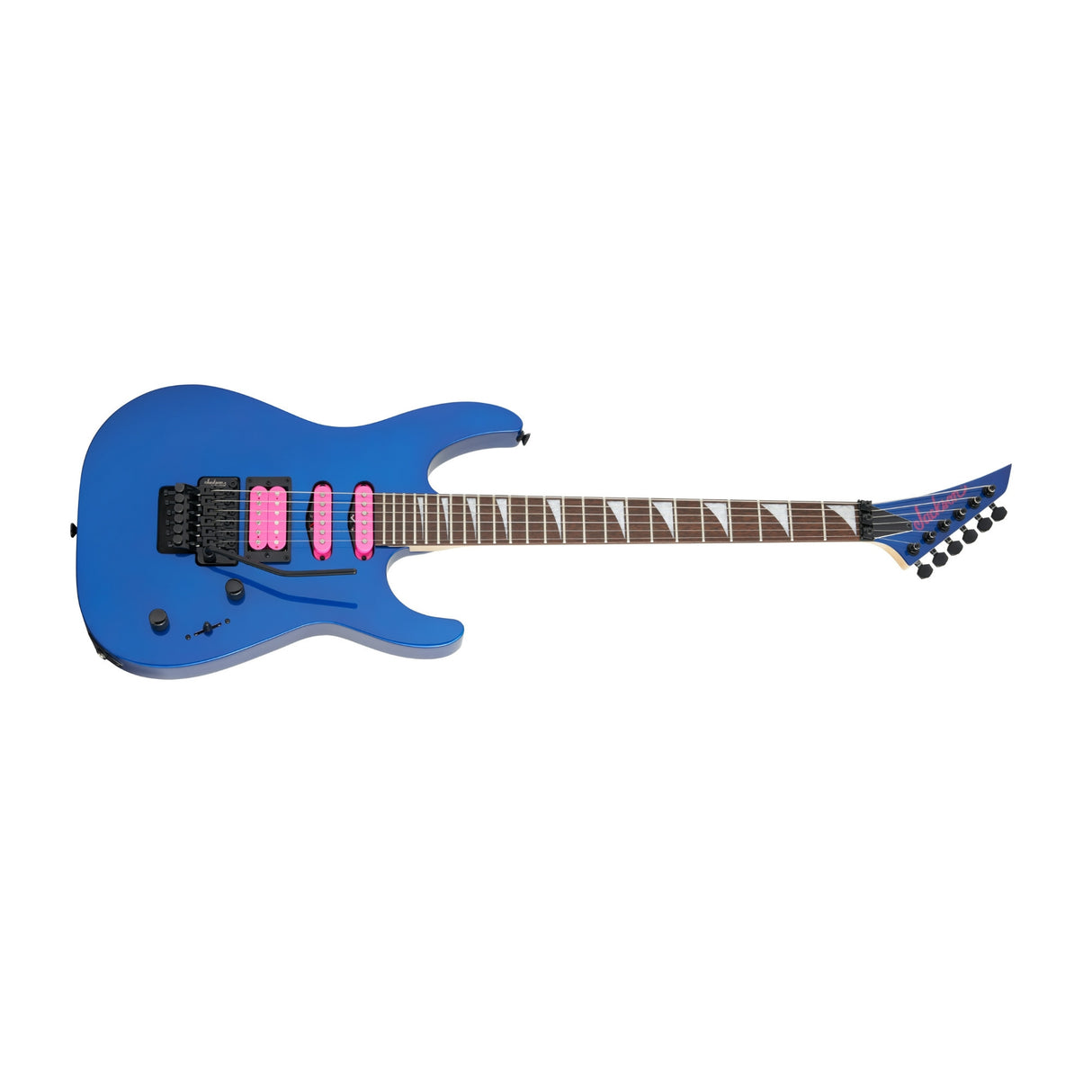 Jackson X Series Dinky 6-String Guitar (Blue) with Jackson Dinky Molded Case