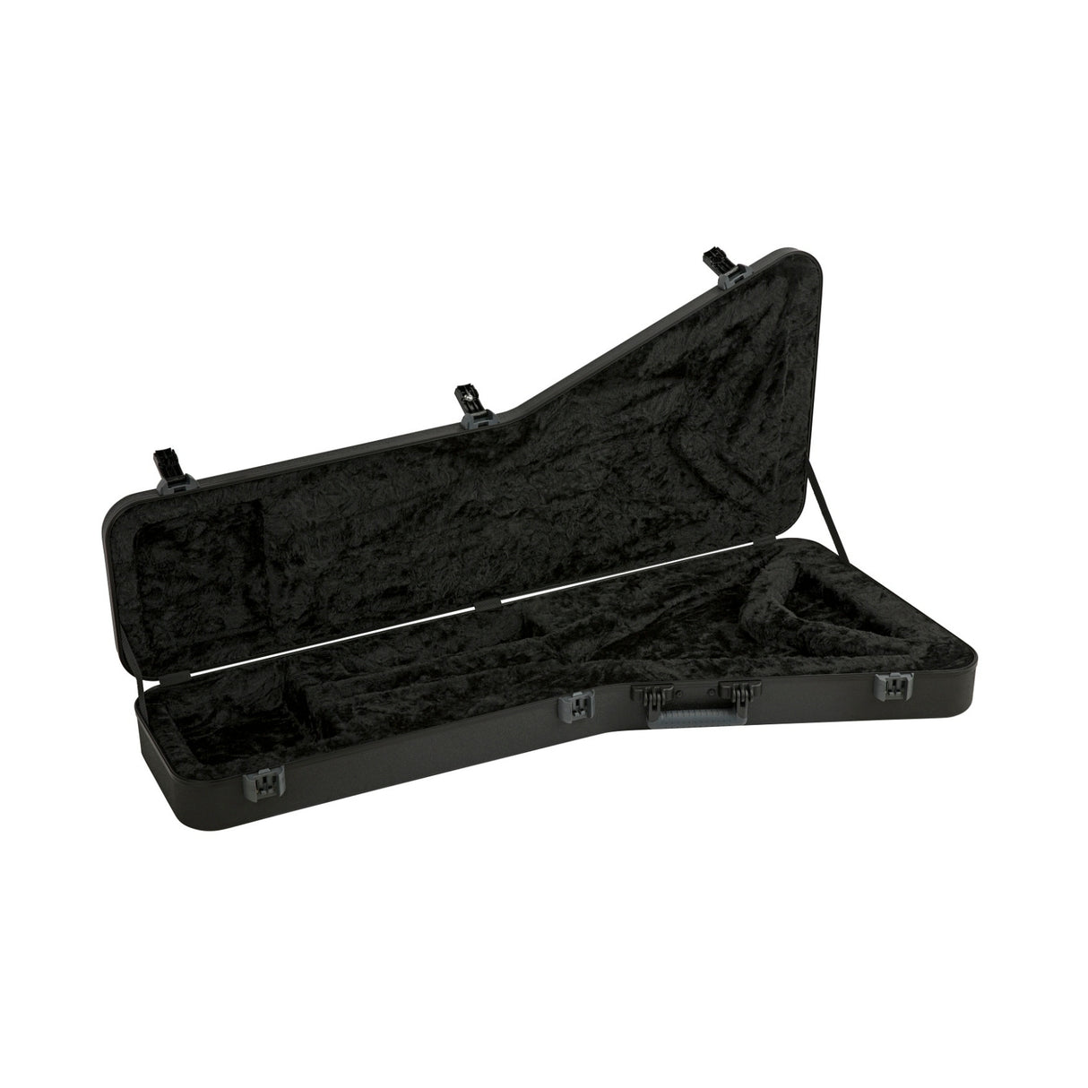 Jackson King V 6/7 String RH/LH Molded Case with Internal Storage (Black)